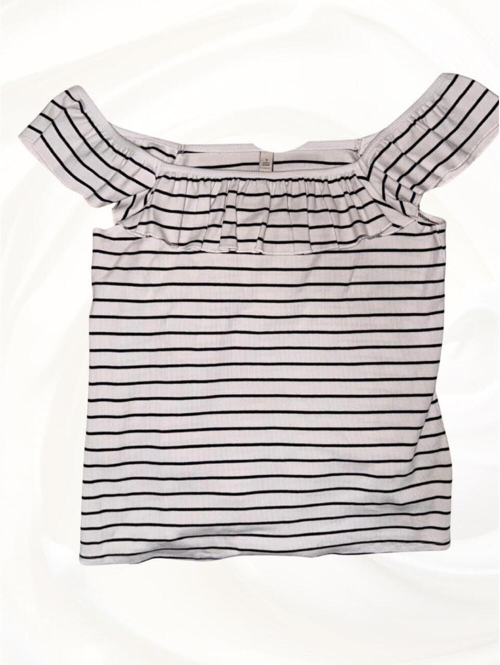 Torrid Women's Black and White Blous